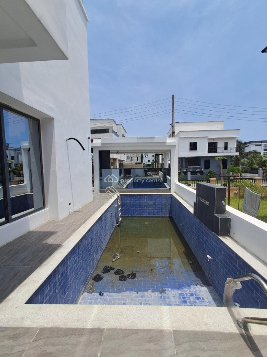 Luxury 6 Bedroom Fully Detached House with Swimming Pool, Cinema Room, Osapa, Lekki, Lagos, Detached Duplex for Sale