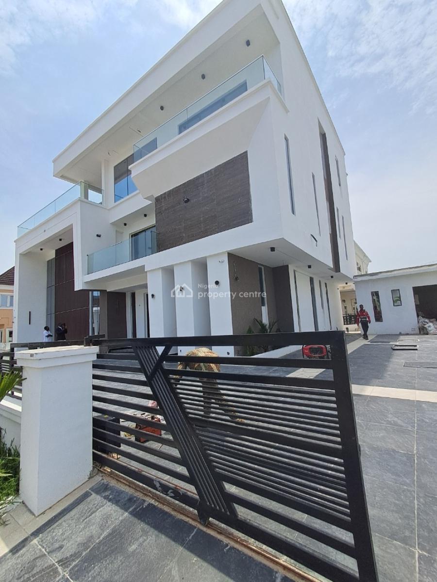 Luxury 6 Bedroom Fully Detached House with Swimming Pool, Cinema Room, Osapa, Lekki, Lagos, Detached Duplex for Sale