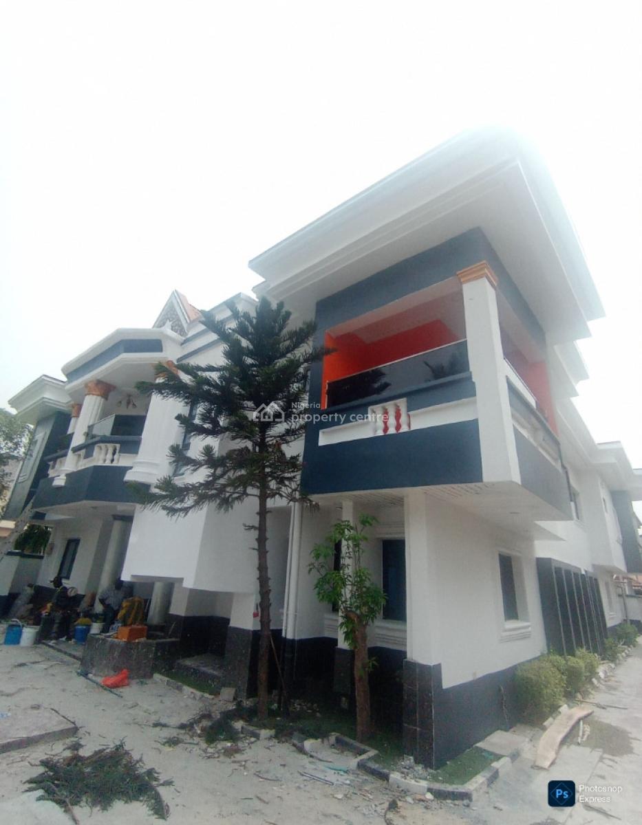 Lovely Cool 6-bedroom Mansion with Bq, Victoria Garden City Estate, Lekki, Lagos, Detached Duplex for Rent