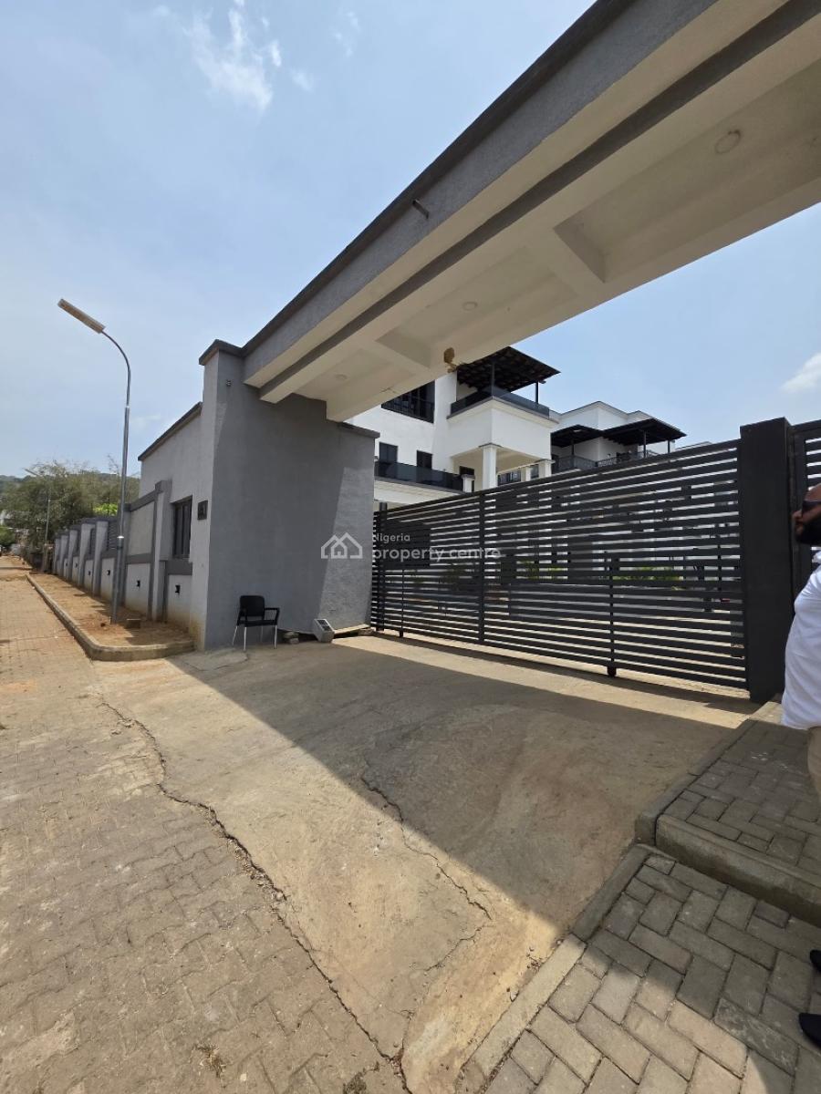 Premium 6-bedroom Fully Detached Duplex with Bq in Katampe Extension, After The Saci Court Katampe Extension, Katampe Extension, Katampe, Abuja, Detached Duplex for Rent