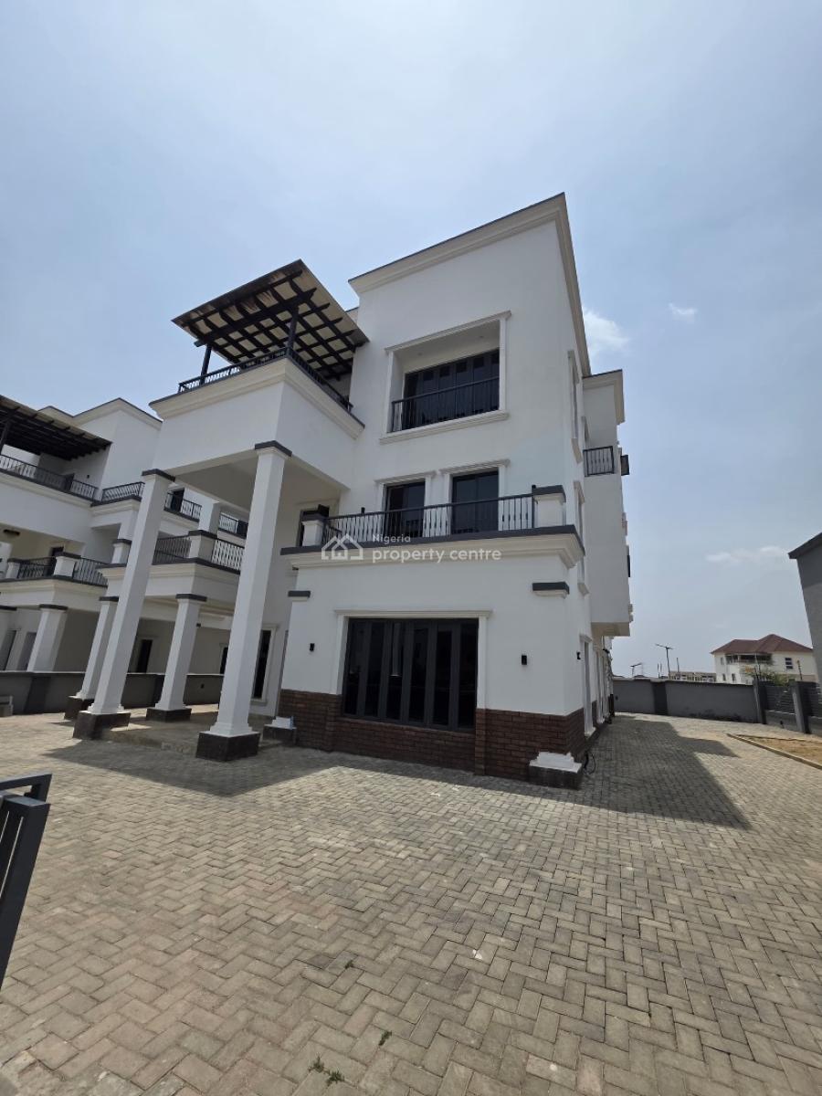 Premium 6-bedroom Fully Detached Duplex with Bq in Katampe Extension, After The Saci Court Katampe Extension, Katampe Extension, Katampe, Abuja, Detached Duplex for Rent