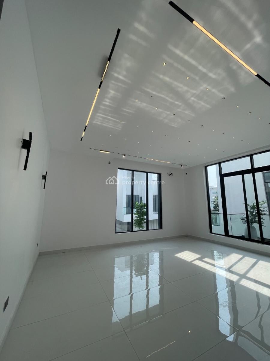 Wonderfully Finished 5 Bedroom Detached Home with Bq in a Good Estate, in a Well Secured Estate, Chevron, Lekki, Lagos, Detached Duplex for Sale