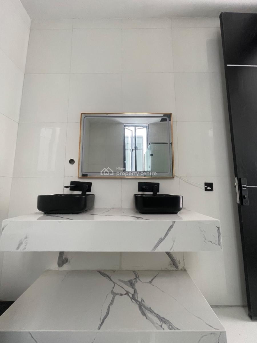 Wonderfully Finished 5 Bedroom Detached Home with Bq in a Good Estate, in a Well Secured Estate, Chevron, Lekki, Lagos, Detached Duplex for Sale