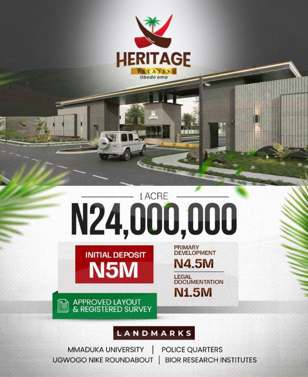 Land with Government Allocation, Nike, Nkanu, Enugu, Mixed-use Land for Sale