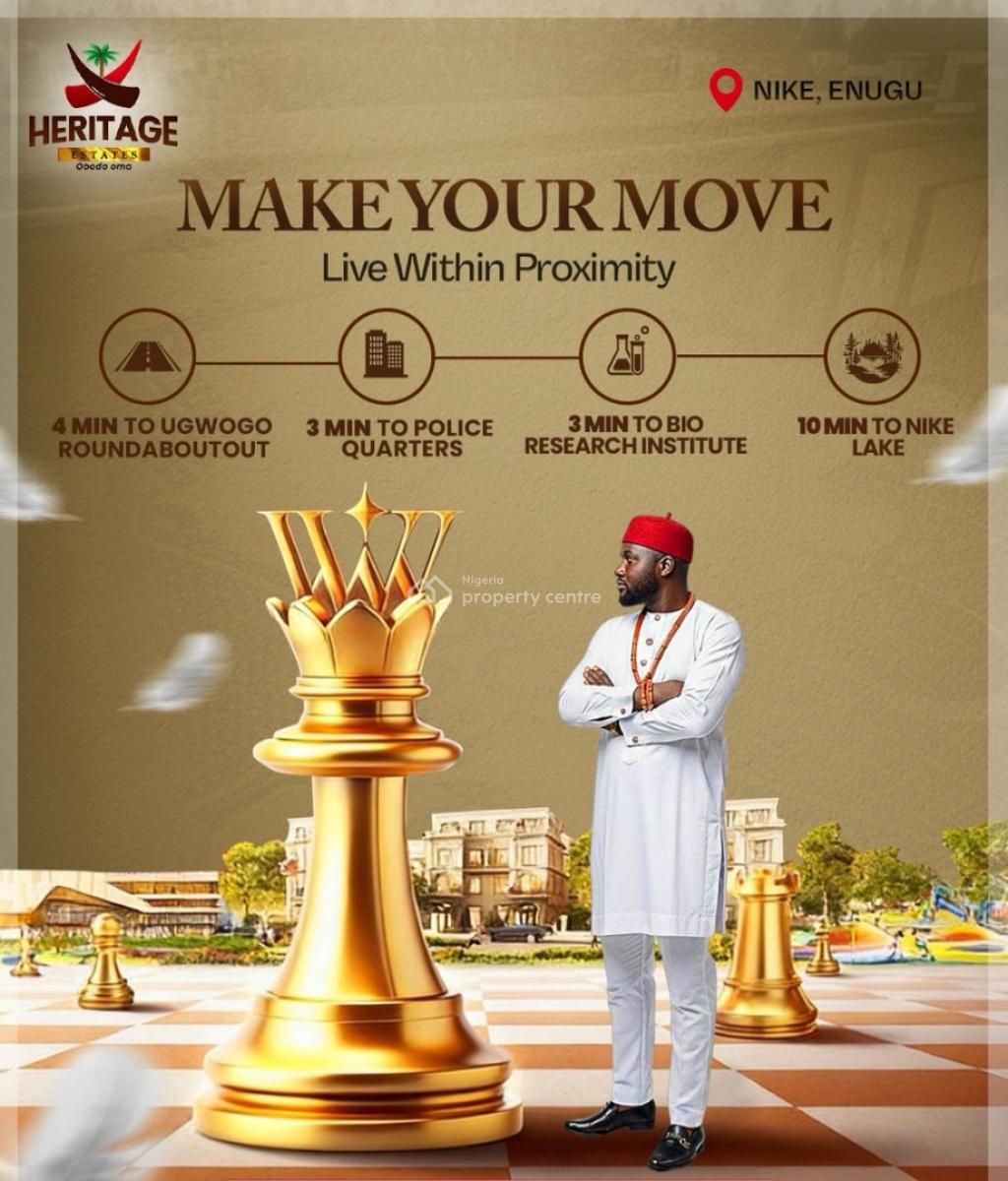 Land with Government Allocation, Nike, Nkanu, Enugu, Mixed-use Land for Sale