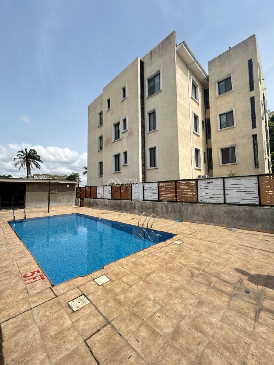 Clean 3bedroom Flat with Bq, Gym and Pool in a Secured Estate, Ikoyi, Lagos, Flat / Apartment for Rent