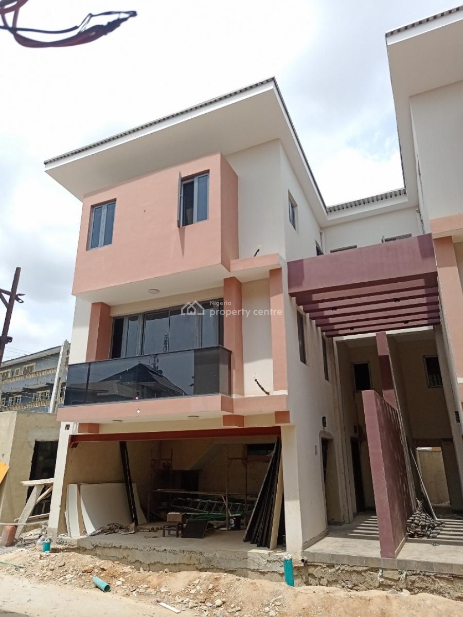 Newly Built 4 Bedroom Terrace Duplex with Boys Quarter, Ikeja, Lagos, Terraced Duplex for Sale