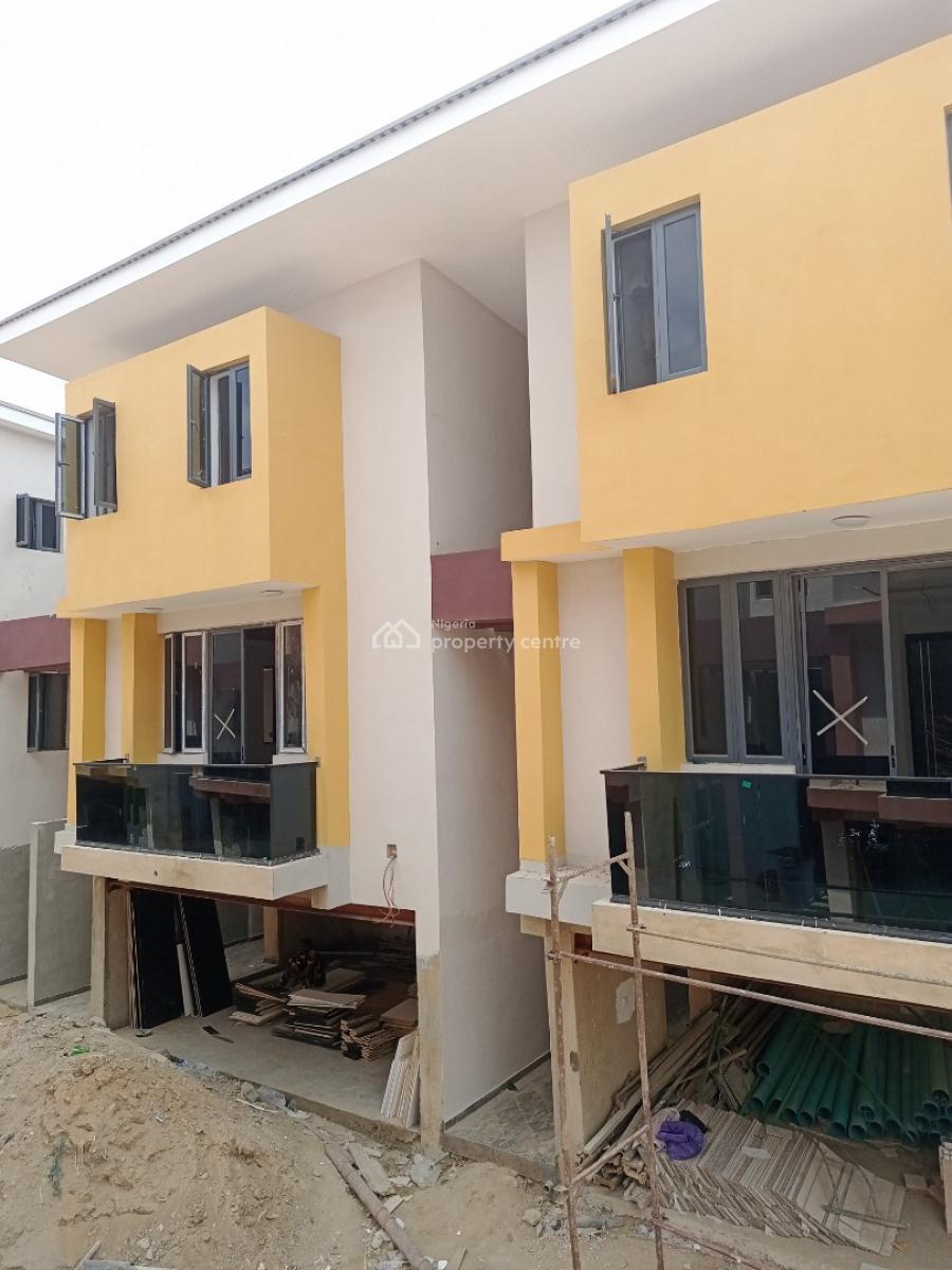 Newly Built 4 Bedroom Terrace Duplex with Boys Quarter, Ikeja, Lagos, Terraced Duplex for Sale