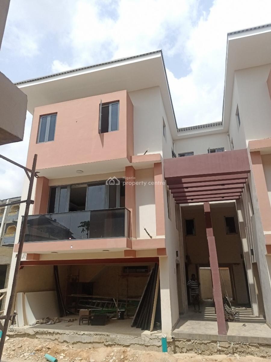 Newly Built 4 Bedroom Terrace Duplex with Boys Quarter, Ikeja, Lagos, Terraced Duplex for Sale