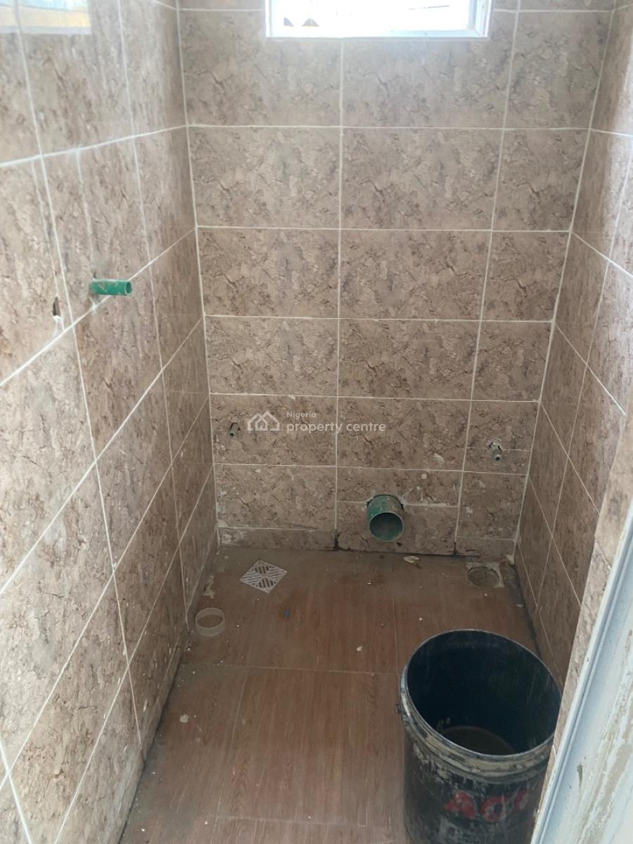 Newly Built Roomself Upstairs with Lovely Pop, Oregun, Ikeja, Lagos, Self Contain (single Rooms) for Rent