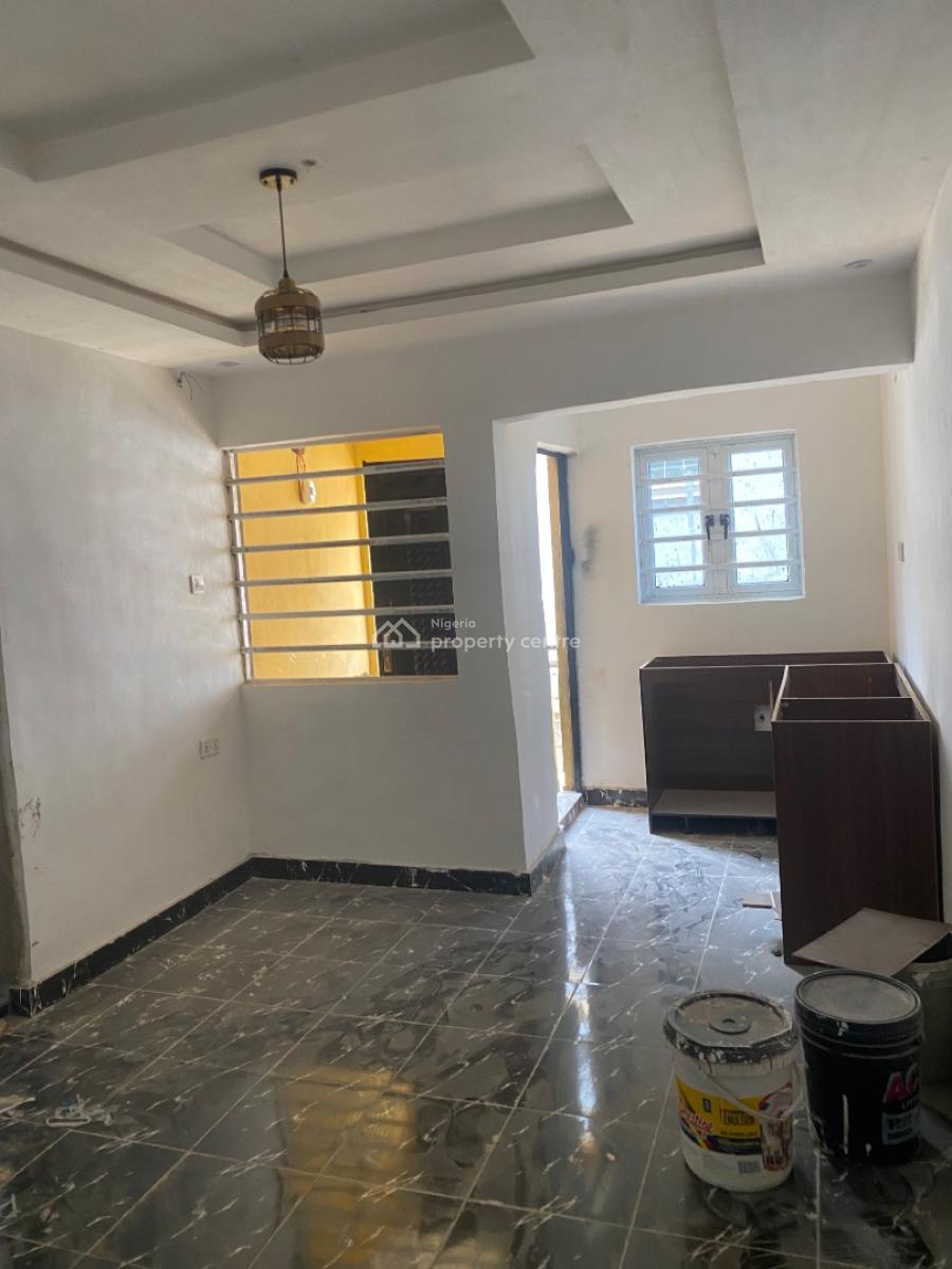 Newly Built Roomself Upstairs with Lovely Pop, Oregun, Ikeja, Lagos, Self Contain (single Rooms) for Rent