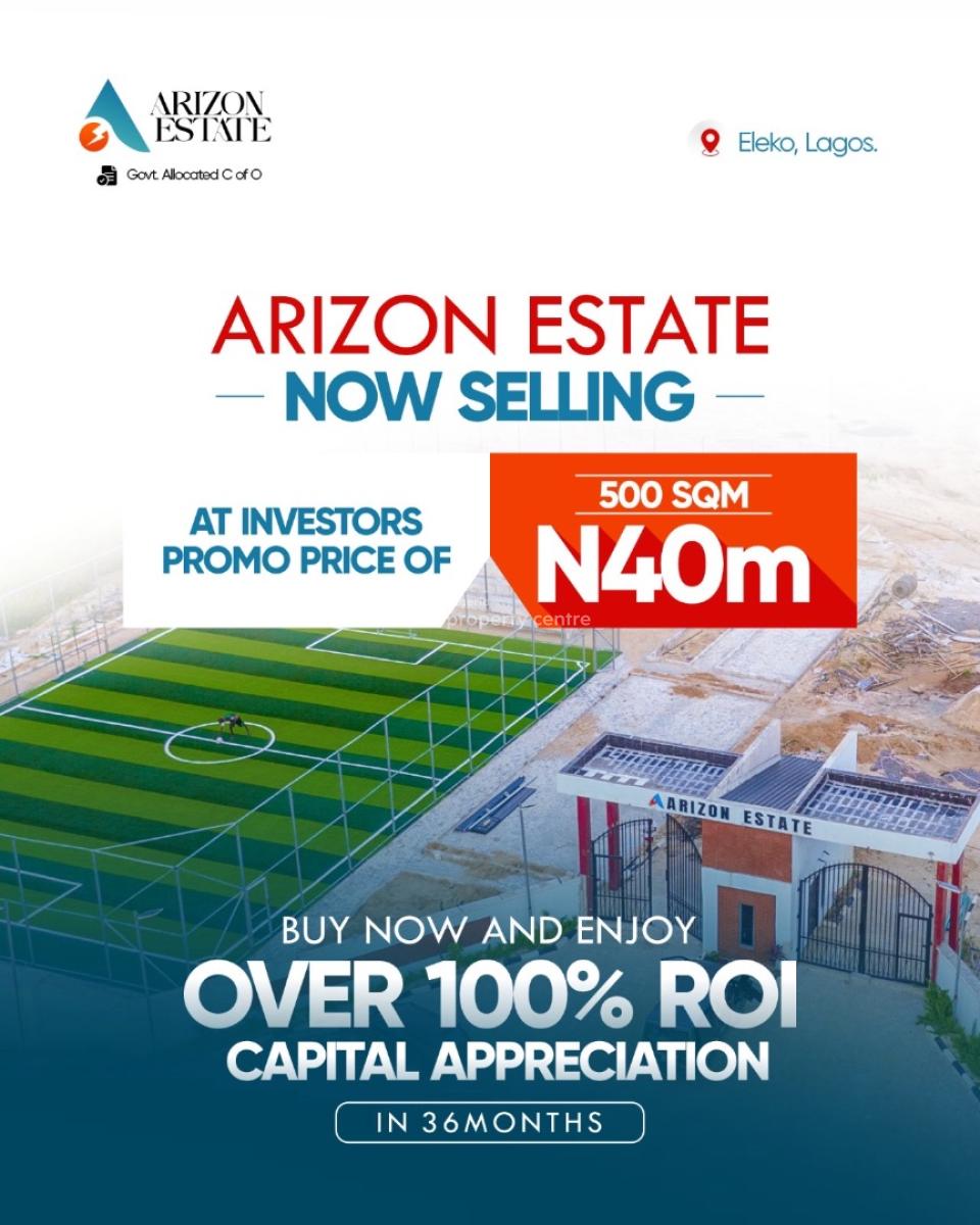 Arizon Estate, Beside Pan Atlantic University, Ibeju Lekki, Lagos, Mixed-use Land for Sale