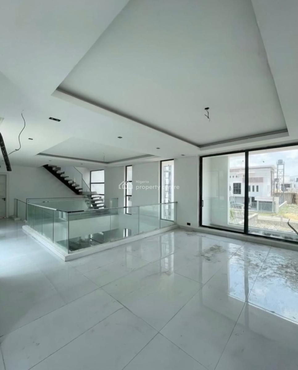 Stunning 5 Bedroom Terrace Duplex with Swimming Pool and Bq, Osapa, Lekki, Lagos, Terraced Duplex for Sale