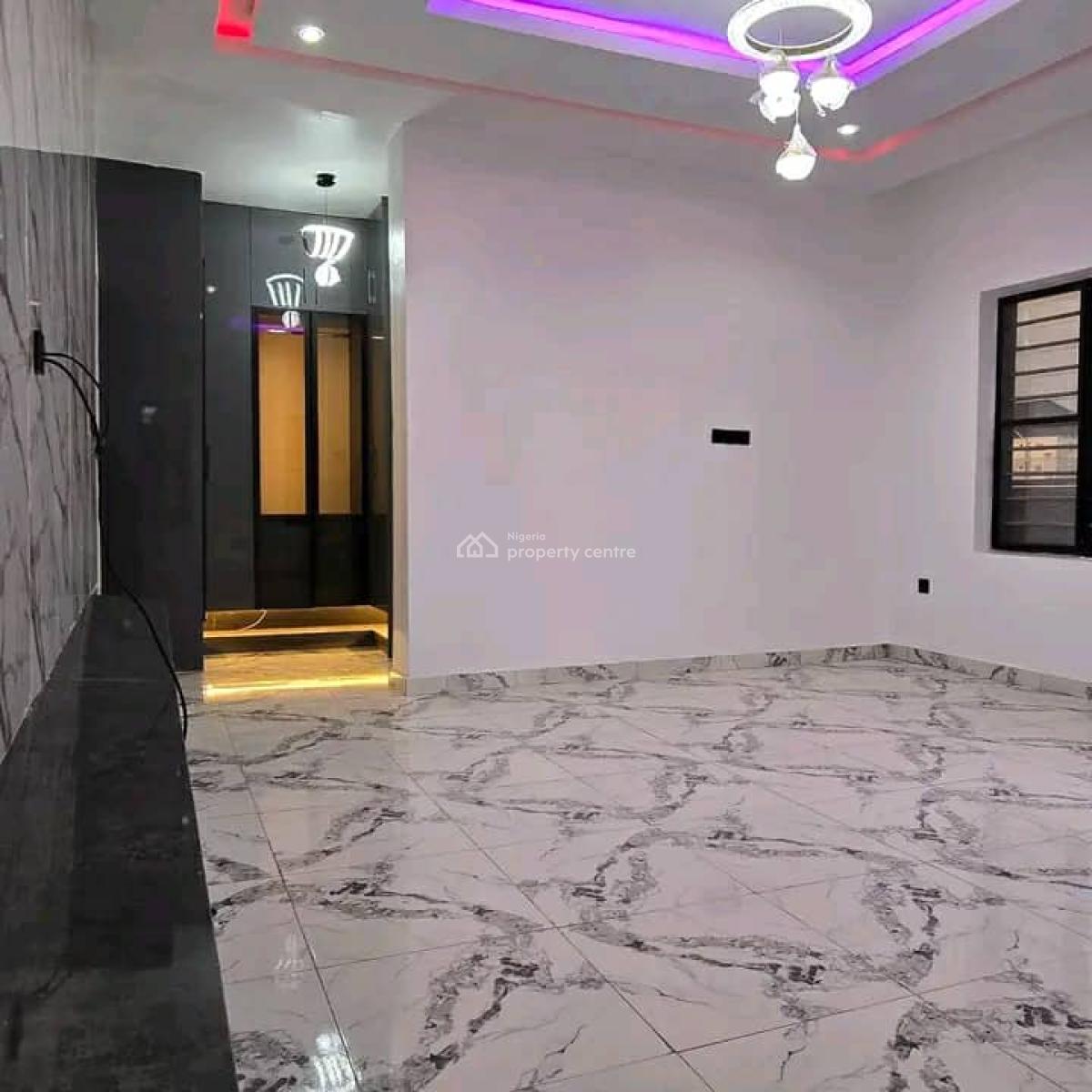 5bedroom Automated Duplex with 1 Bedroom Bq, Wuye, Abuja, Detached Duplex for Sale