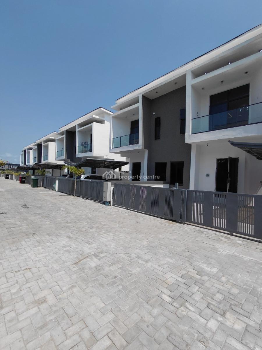 Newly Built 4 Bedroom Semi-detached Duplex, By Second Toll-gate, Lekki, Lagos, Semi-detached Duplex for Rent