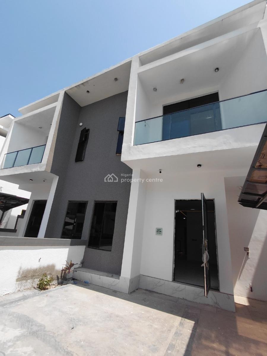 Newly Built 4 Bedroom Semi-detached Duplex, By Second Toll-gate, Lekki, Lagos, Semi-detached Duplex for Rent
