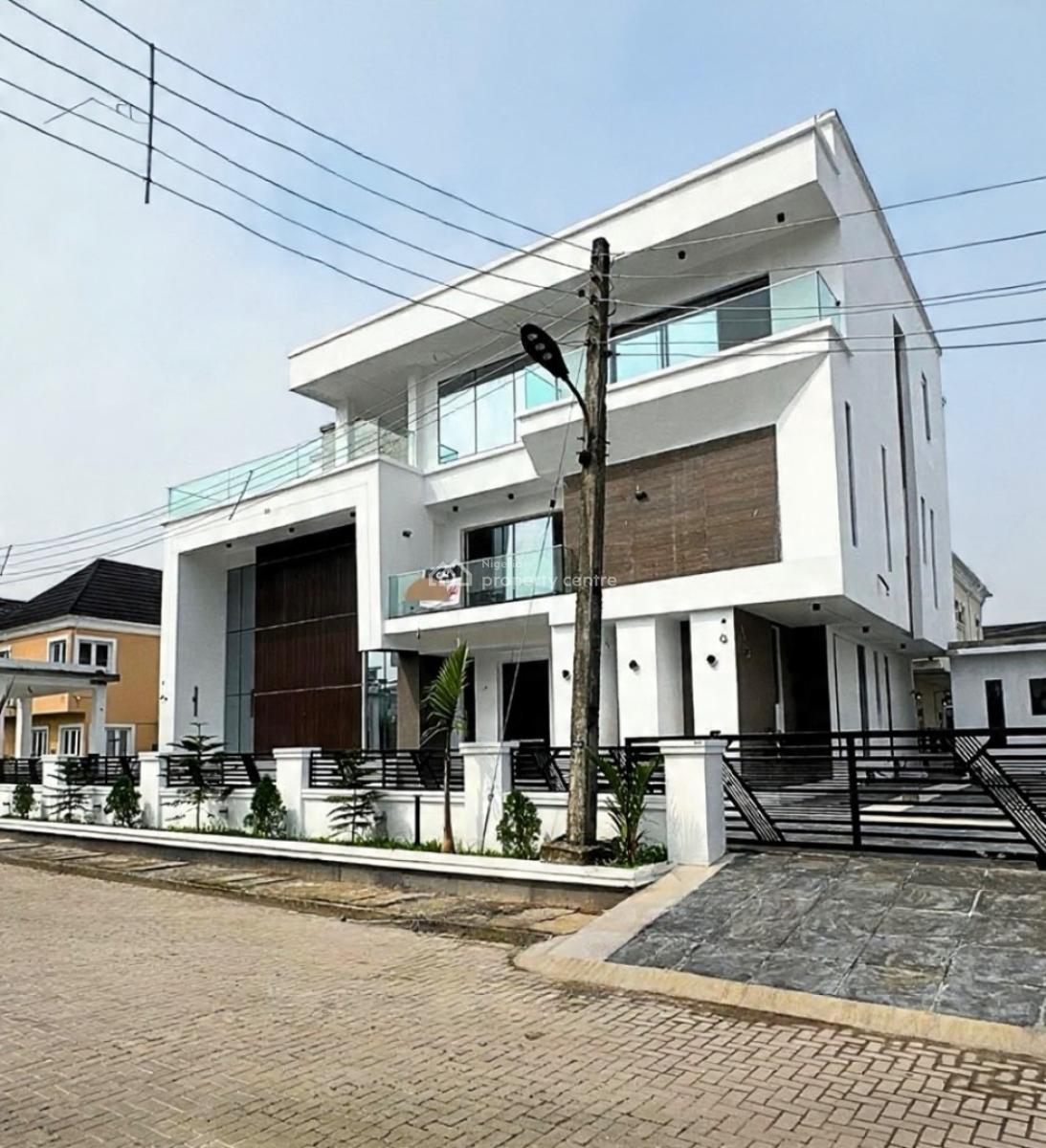 Massive 6 Bedroom Detached Duplex with Swimming Pool and Bq, Osapa London, Osapa, Lekki, Lagos, Detached Duplex for Sale