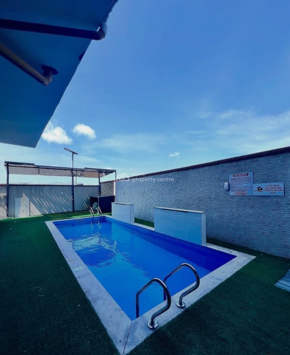 Serviced with 24/7 Power Supply 2 Bedroom En-suite Flat with an Open F, Ikate Elegushi, Lekki, Lagos, Flat / Apartment for Rent