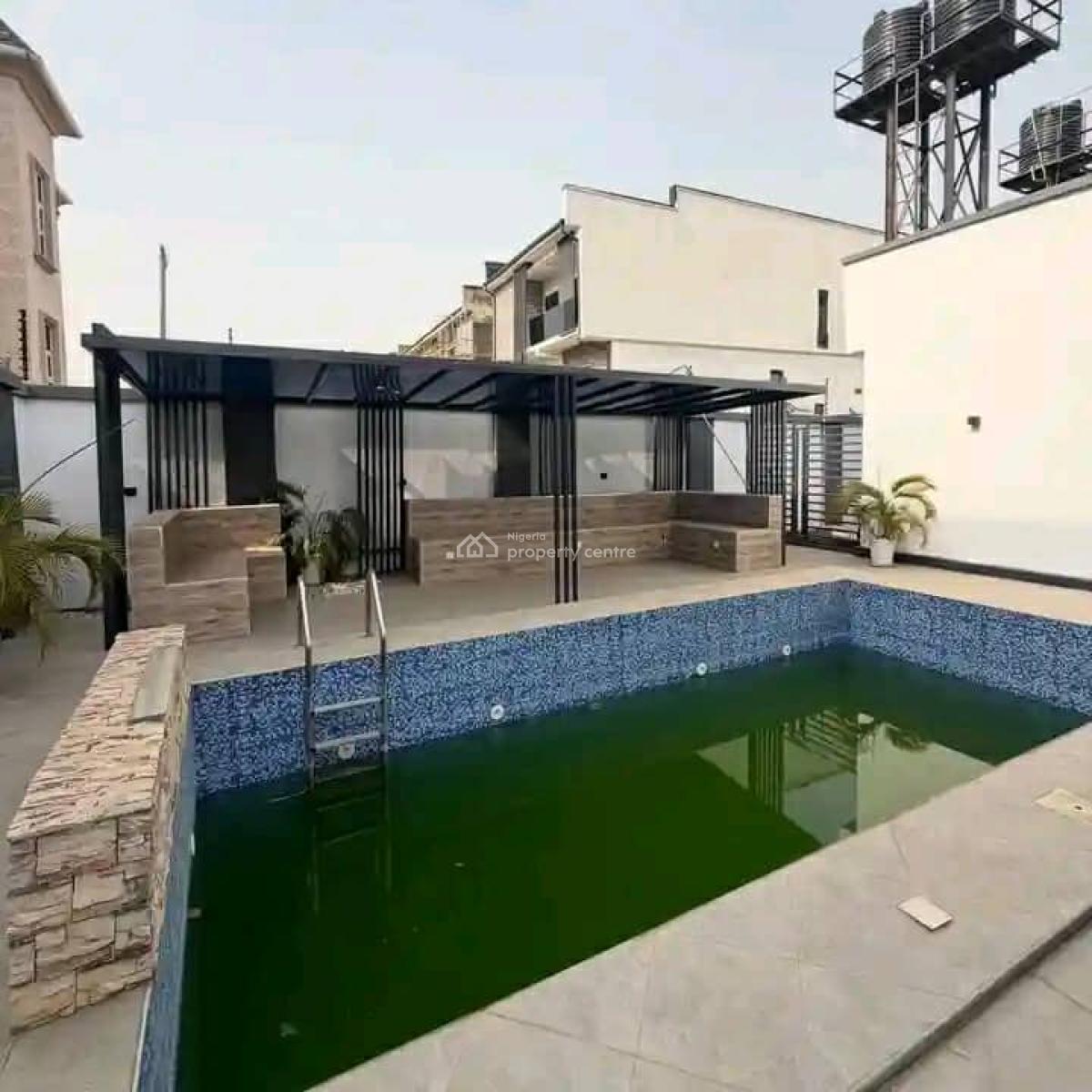 5 Bedroom Fully Detached Duplex with 2 Rooms Bq, Guzape District, Abuja, Detached Duplex for Sale