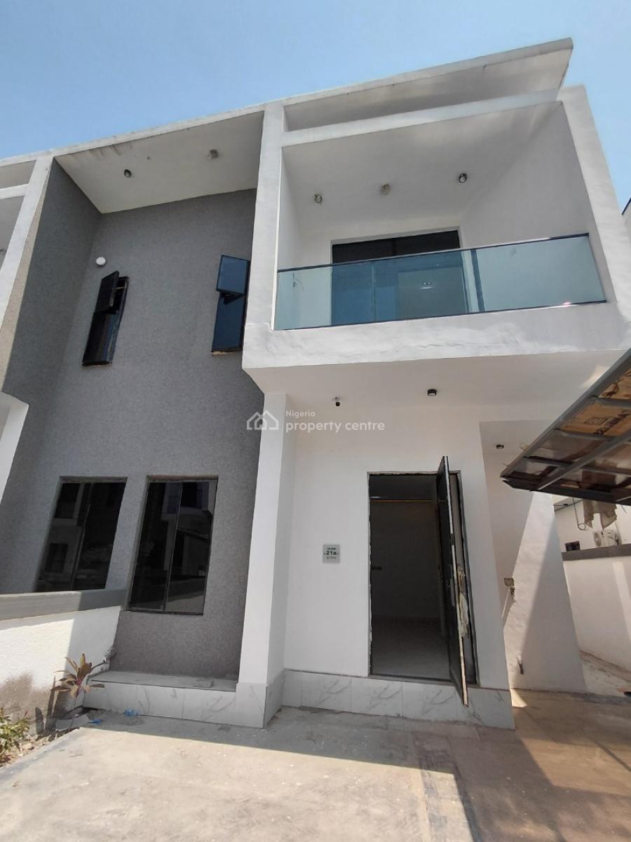 Newly Built 4-bedroom Semi-detached Duplex, By Second Toll-gate, Lekki, Lagos, Semi-detached Duplex for Sale