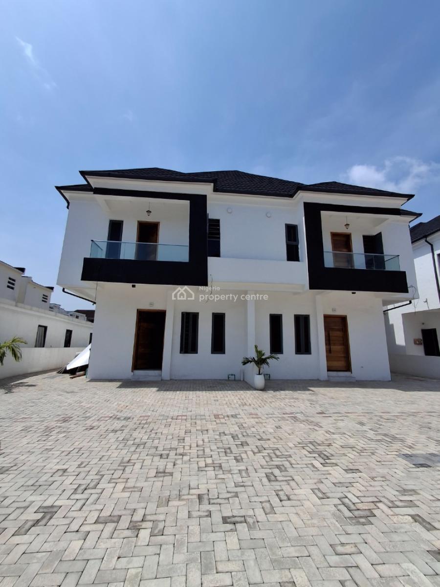 4 Bedroom Semi Detached Duplex with Bq, Vgc Axis, Ikota, Lekki, Lagos, Semi-detached Duplex for Rent