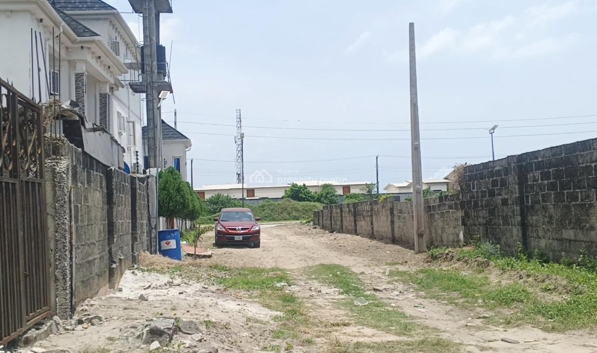 Fenced and Gated Land Measuring 450 Square Meter, Long Beach Vip Gardens Estate, Lakowe, Ibeju Lekki, Lagos, Residential Land for Sale