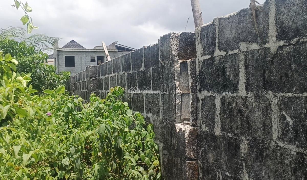 Fenced and Gated Land Measuring 450 Square Meter, Long Beach Vip Gardens Estate, Lakowe, Ibeju Lekki, Lagos, Residential Land for Sale