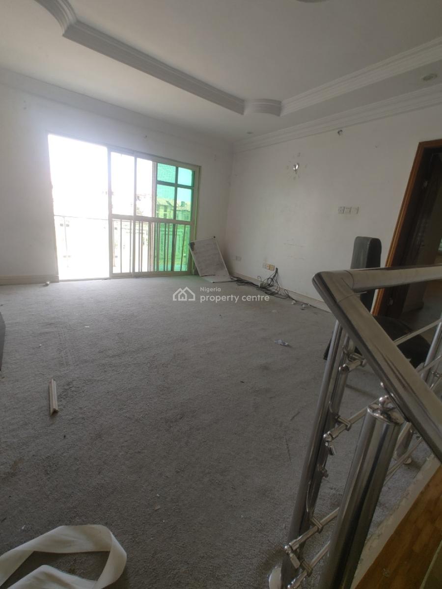 a 4 Bedroom Duplex with Bq Alone in Compound, Sangotedo, Ajah, Lagos, Flat / Apartment for Rent
