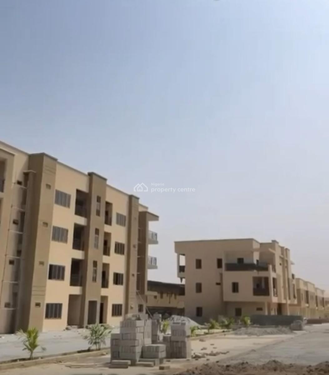 Contemporary Luxury 3 Bedroom Semi Finished Apartment, Apo, Abuja, Flat / Apartment for Sale