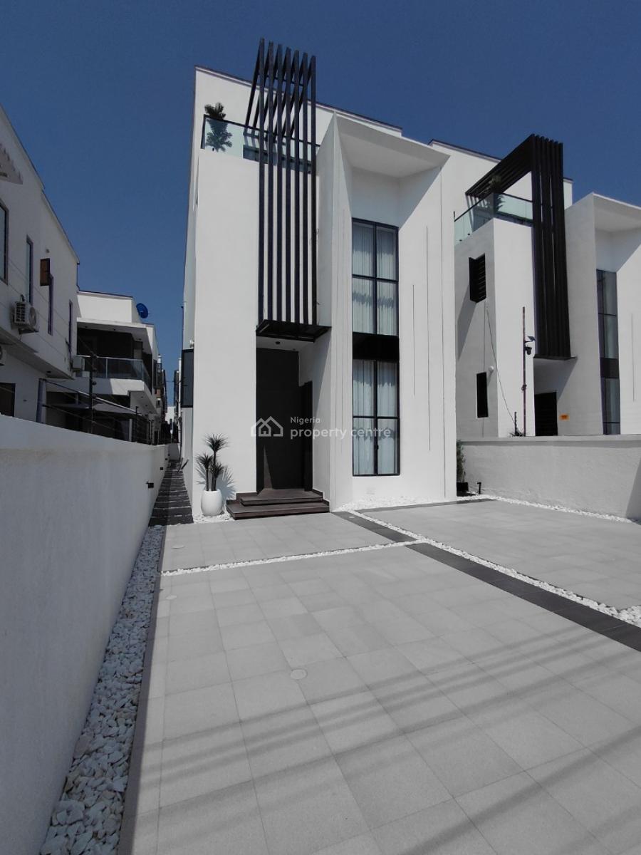 Exquisite 5 Bedroom Detached Duplex with Bq, By Second Toll-gate, Lekki, Lagos, Detached Duplex for Sale
