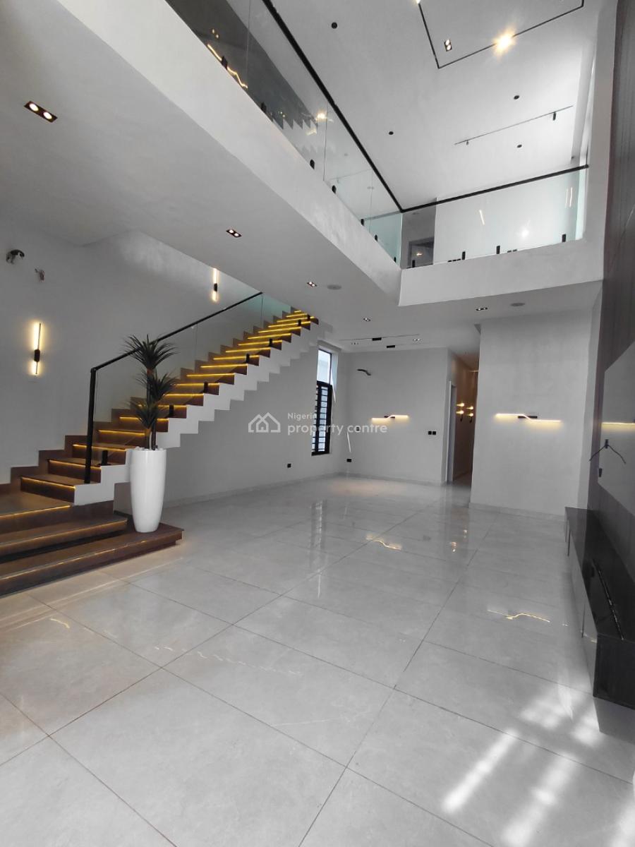 Exquisite 5 Bedroom Detached Duplex with Bq, By Second Toll-gate, Lekki, Lagos, Detached Duplex for Sale