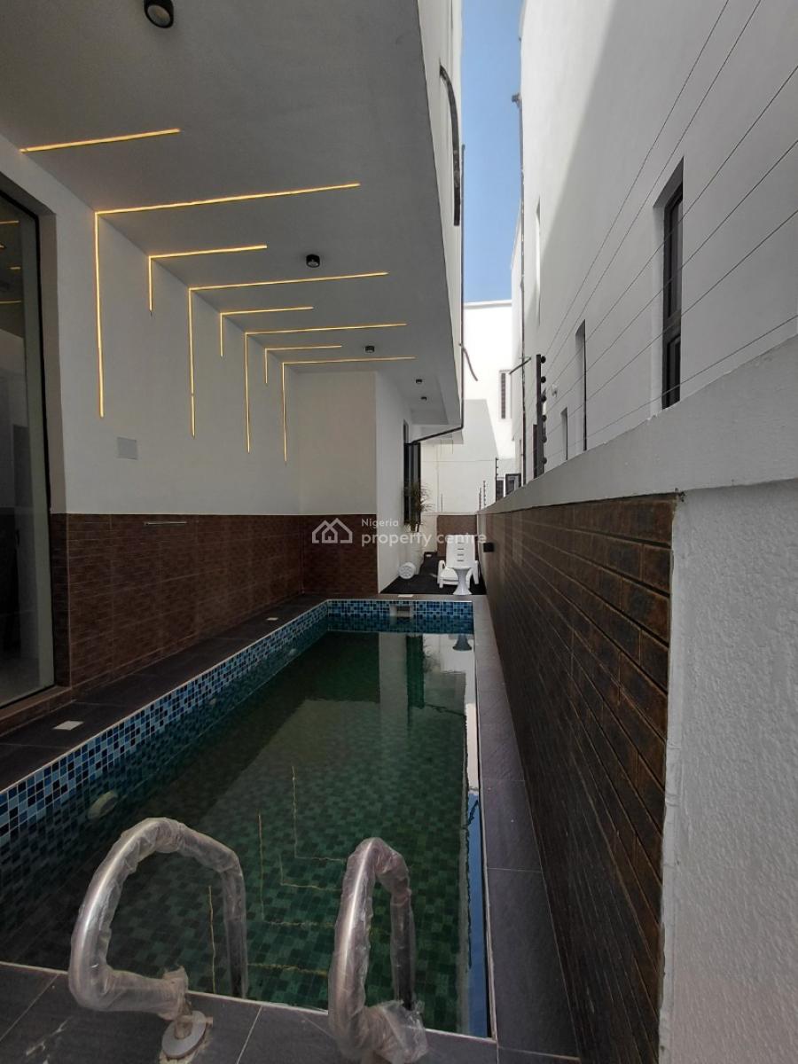 Exquisite 5 Bedroom Detached Duplex with Bq, By Second Toll-gate, Lekki, Lagos, Detached Duplex for Sale