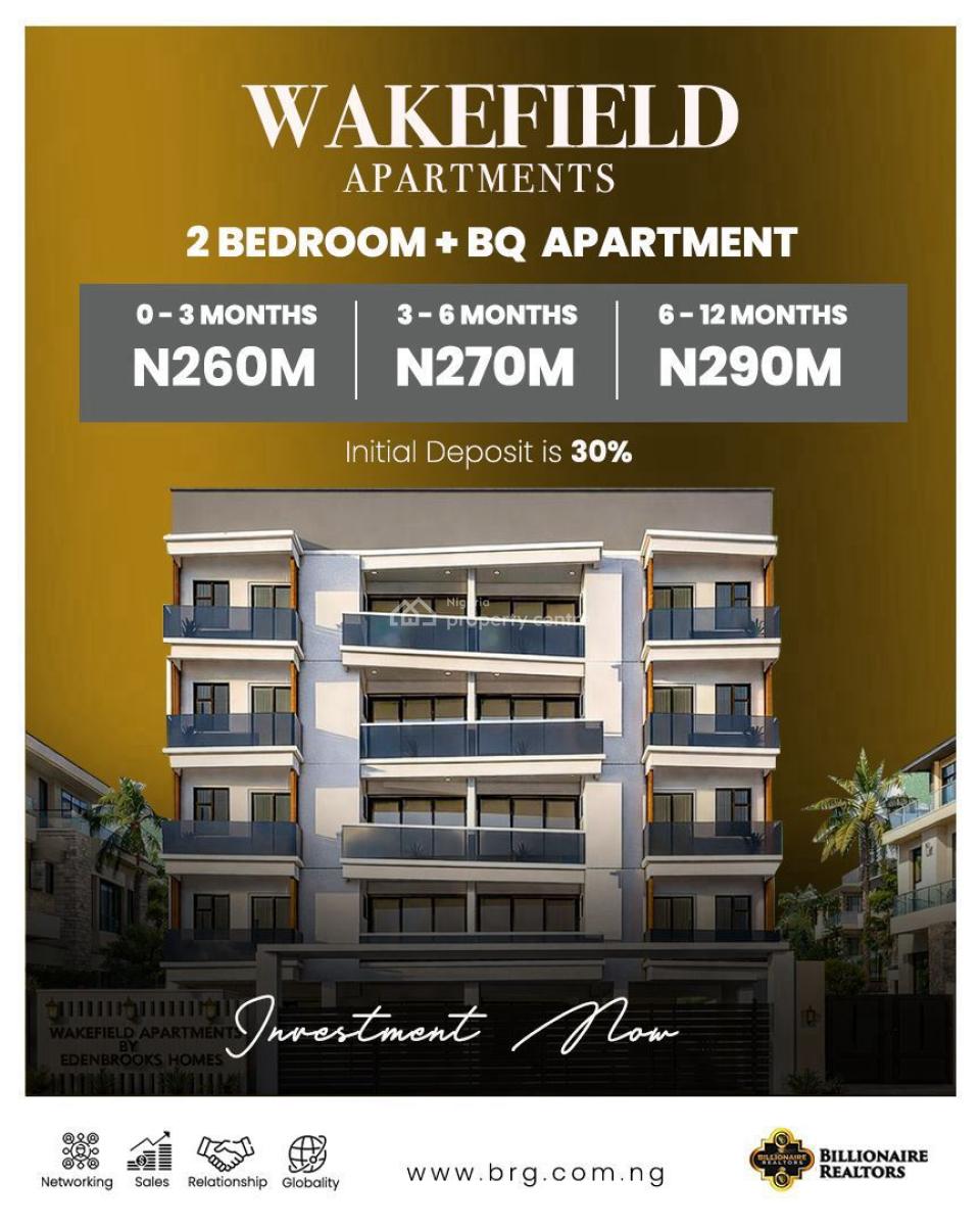 Contemporary 2-bedroom Apartment with Premium Interior Design, Wakefiwldl Apartment, 21 Chief Collins Street , Off Admiralty Way, Lekki Phase 1, Lekki, Lagos, Flat / Apartment for Sale