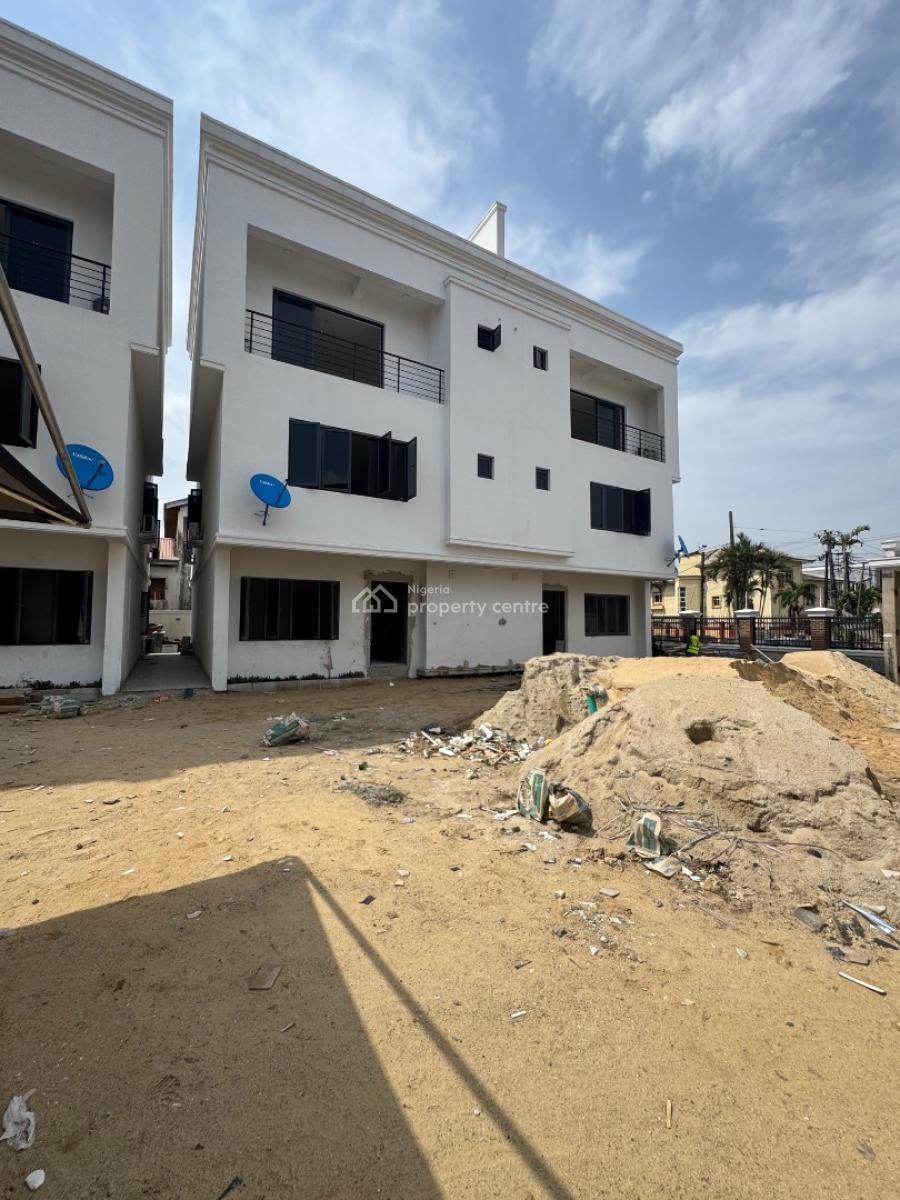 4 Bedroom Terraced Duplex with Rooftop  Pool &  Cinema, Ikoyi, Lagos, Semi-detached Duplex for Sale