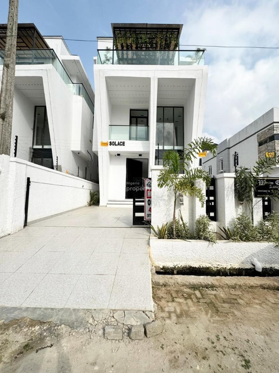 Four Bedroom Detached Duplex with Swimming Pool, Open Rooftop, Cinema, Ajah, Lagos, Detached Duplex for Sale
