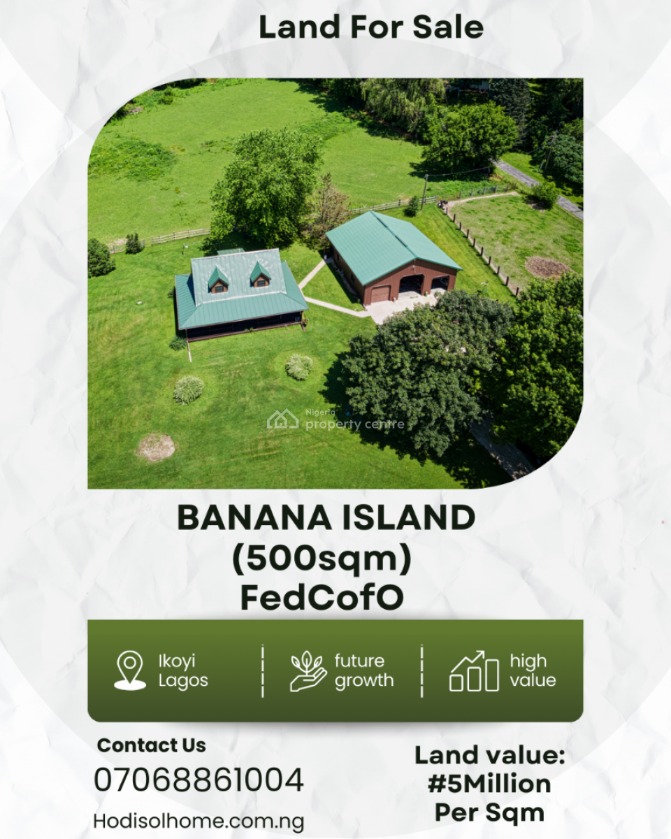 Premium Land, Banana Island, Ikoyi, Lagos, Residential Land for Sale