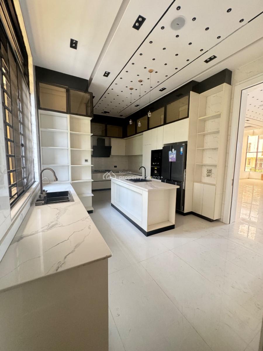 Massive 5bed Home with Pool, Gazebo Rooftop and Green Area, Osapa, Lekki, Lagos, Detached Duplex for Sale