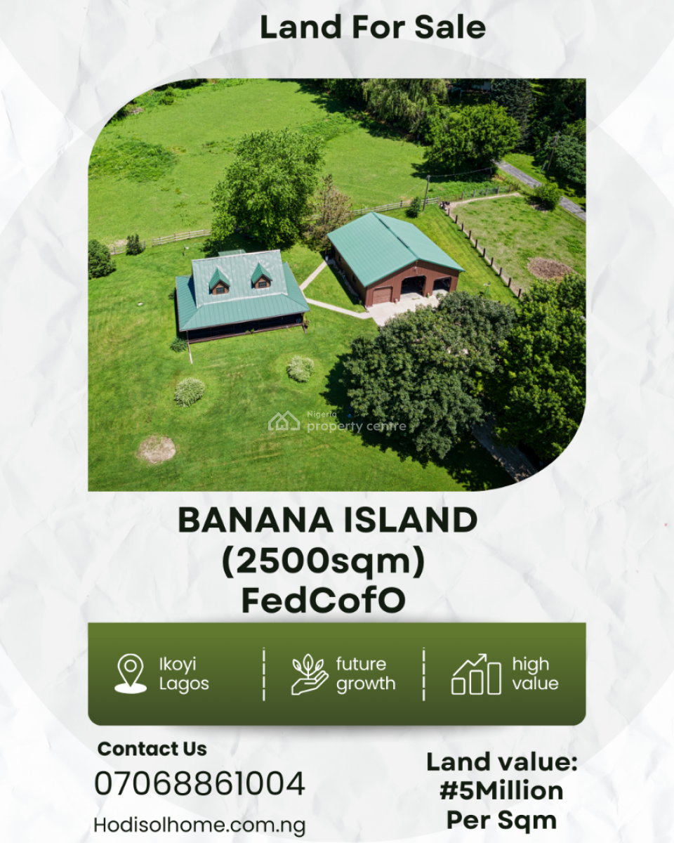 Premium Land, Banana Island, Ikoyi, Lagos, Residential Land for Sale