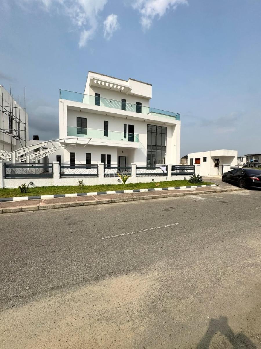 Five Bedroom Detached Duplex with Swimming Pool, & Bq, Royal Gardens Estate, Ajah, Lagos, Detached Duplex for Sale