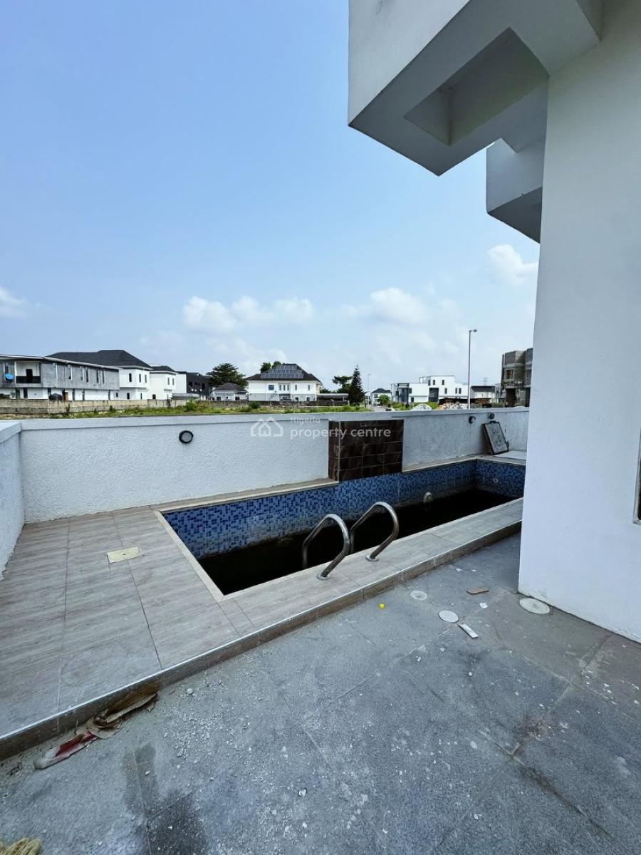 Five Bedroom Detached Duplex with Swimming Pool, & Bq, Royal Gardens Estate, Ajah, Lagos, Detached Duplex for Sale
