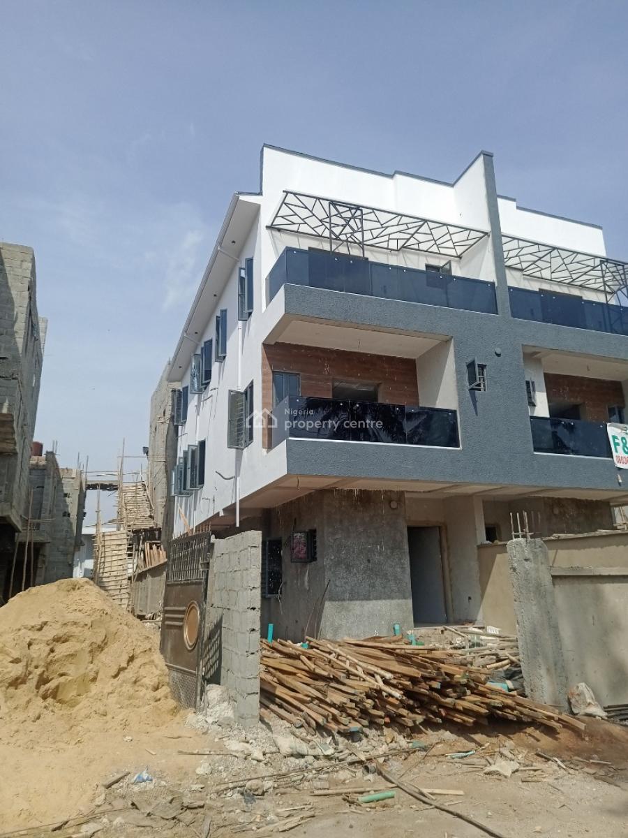 Newly Built 4 Bedroom Duplex with a Room Boys Quarter, Ikeja, Lagos, Semi-detached Duplex for Sale