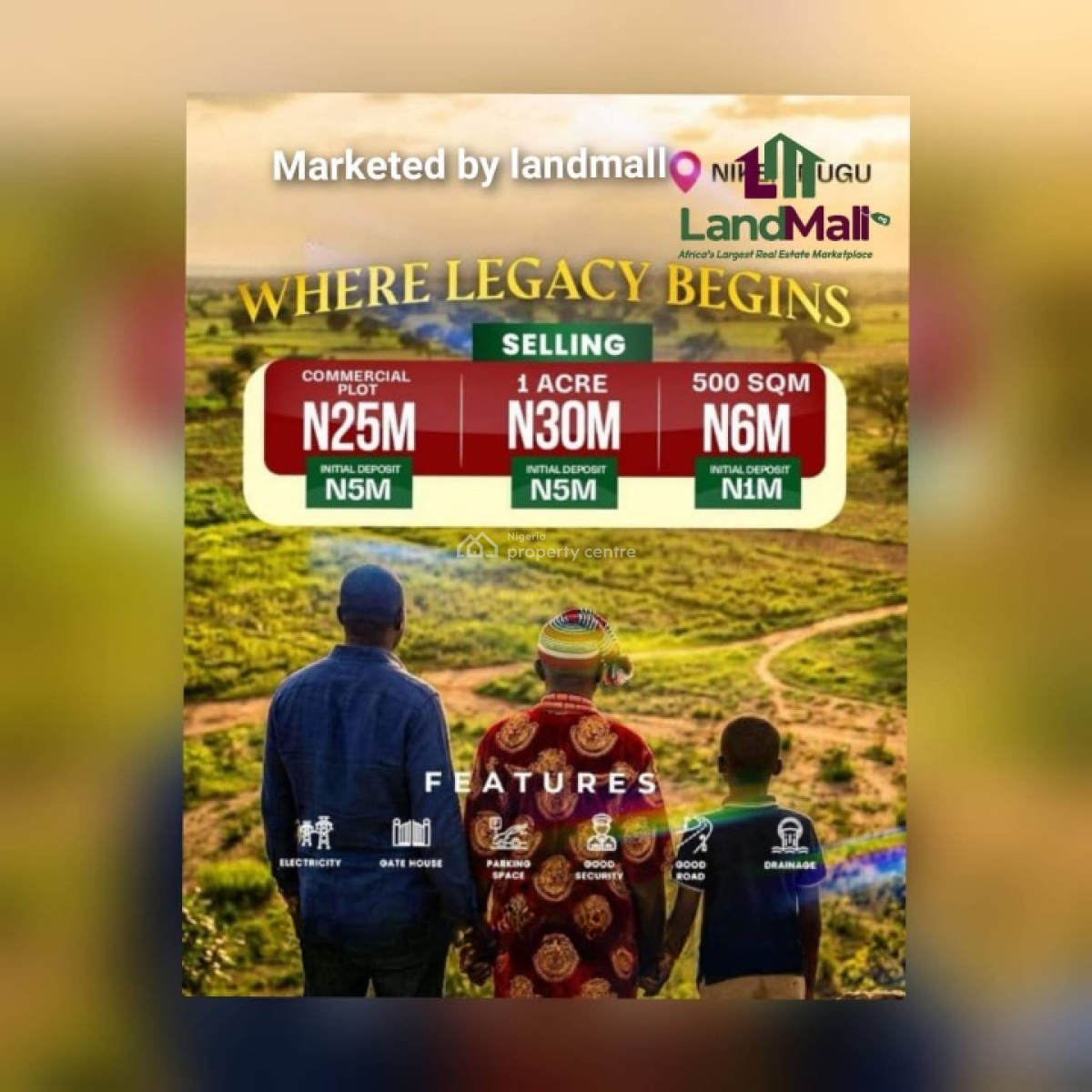 1 Acre of  Residential Land, Enugu, Enugu, Residential Land for Sale