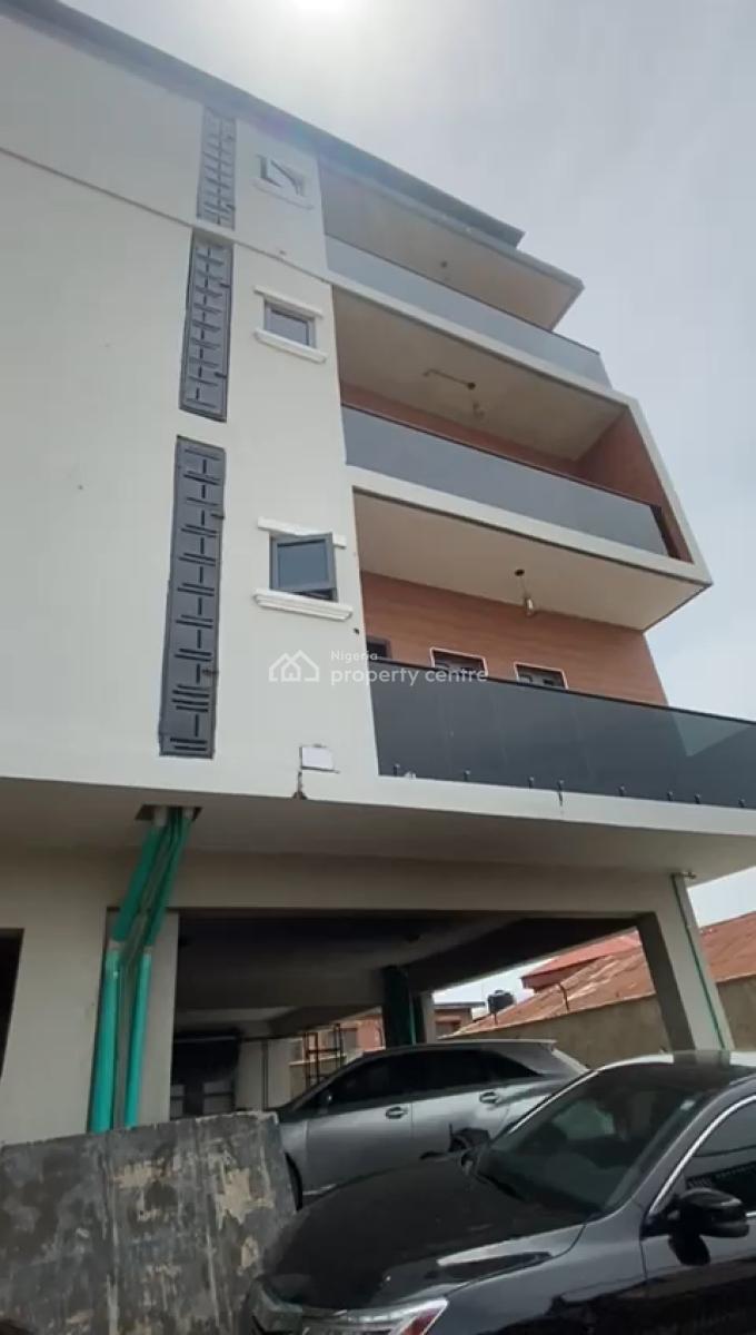 Newly Built and Nicely Finished 3-bedroom Flats with a Room Bq, Akoka, Yaba, Lagos, Flat / Apartment for Sale