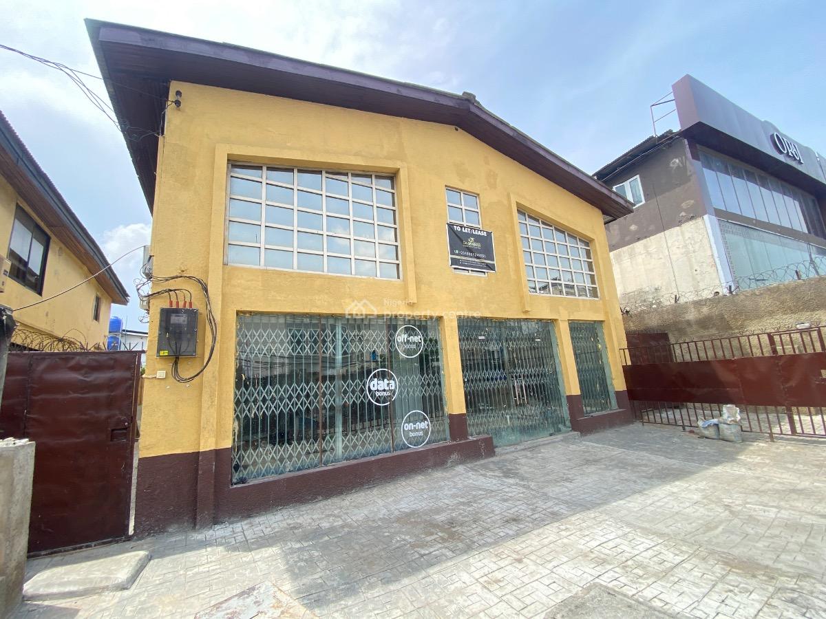 Commercial Property: 3 Bedroom Upstairs and Open Space Downstairs, Awolowo Way, Ikoyi, Lagos, Commercial Property for Rent