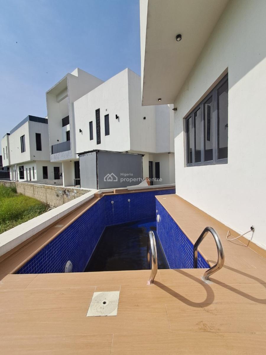 Luxury 6 Bedroom Fully Detached House with Swimming Pool, & Cinema Room, Pinnock Beach, Osapa, Lekki, Lagos, Detached Duplex for Sale