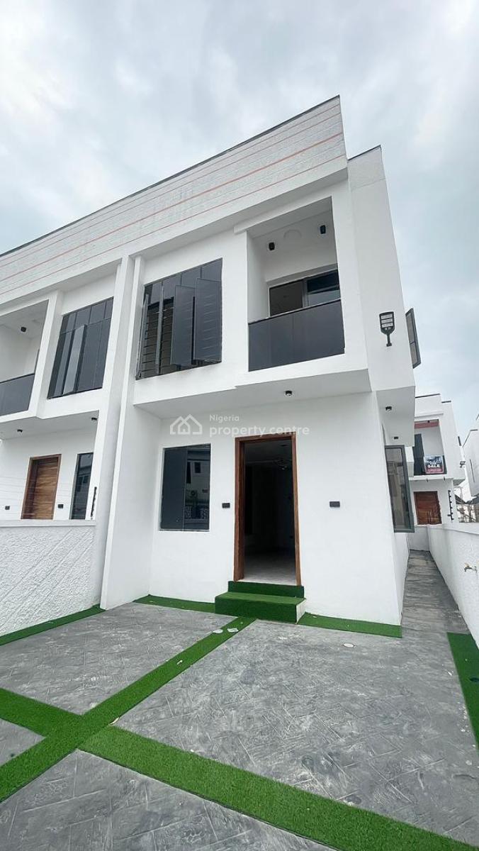 Splendid 3 Bedroom Semi Detached  Duplex + Bq in a Estate, Ikota, Lekki, Lagos, Semi-detached Duplex for Sale