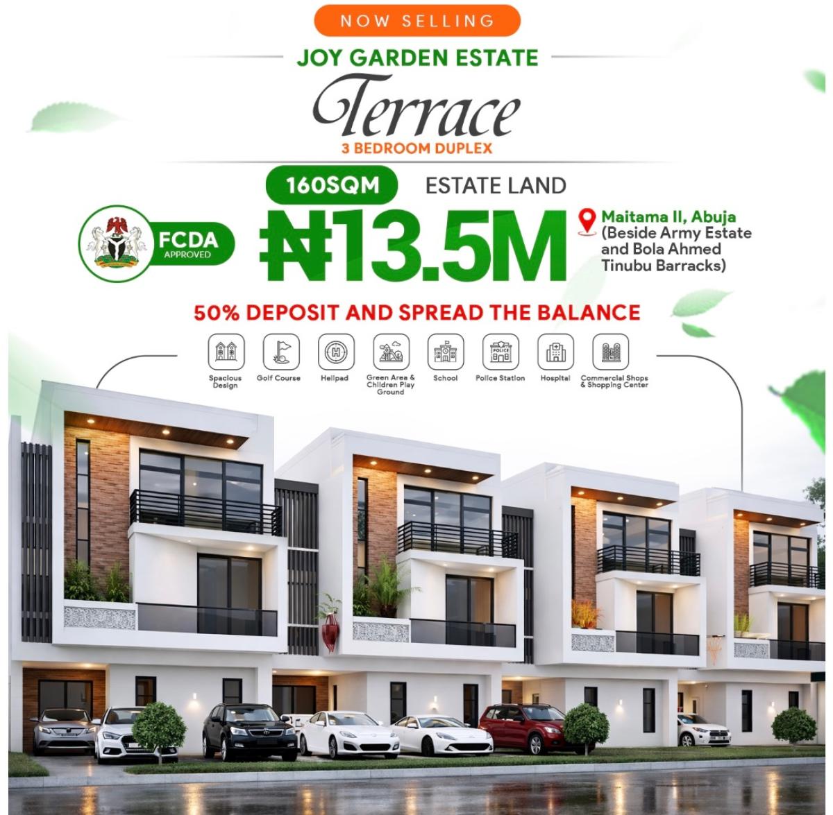 Estate Land, By Bola Tinubu Barracks, Maitama 2, Maitama District, Abuja, Residential Land for Sale