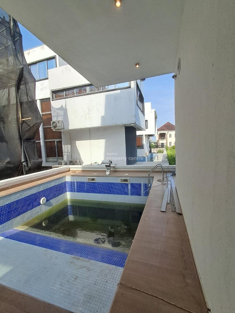 Luxury 5 Bedroom Fully Detached House with Swimming Pool, Cinema Room, Inside The Prestigeous Pinnock Beach Estate, Osapa, Lekki, Lagos, Detached Duplex for Sale