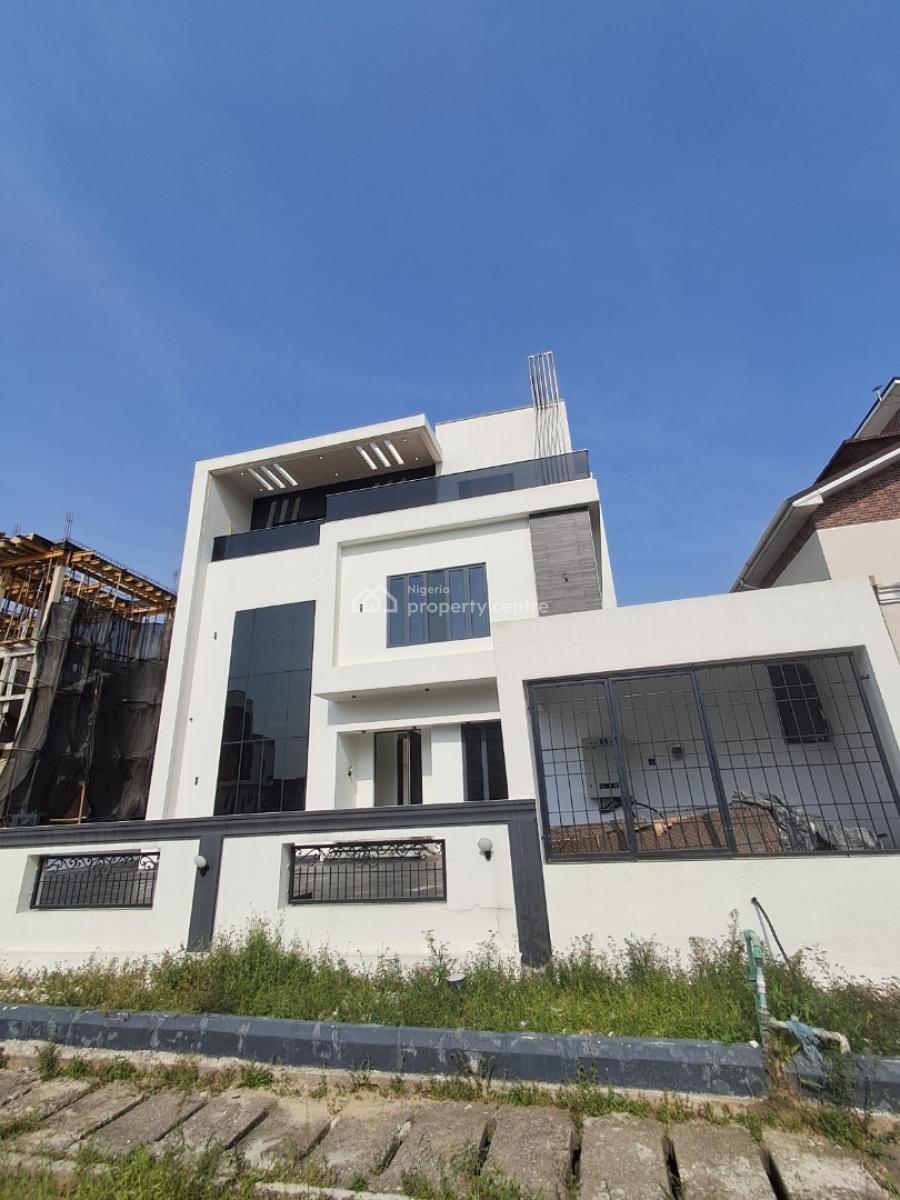 Luxury 5 Bedroom Fully Detached House with Swimming Pool, Cinema Room, Inside The Prestigeous Pinnock Beach Estate, Osapa, Lekki, Lagos, Detached Duplex for Sale