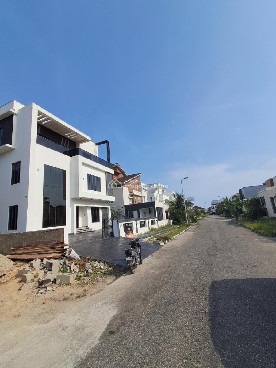 Luxury 5 Bedroom Fully Detached House with Swimming Pool, Cinema Room, Inside The Prestigeous Pinnock Beach Estate, Osapa, Lekki, Lagos, Detached Duplex for Sale